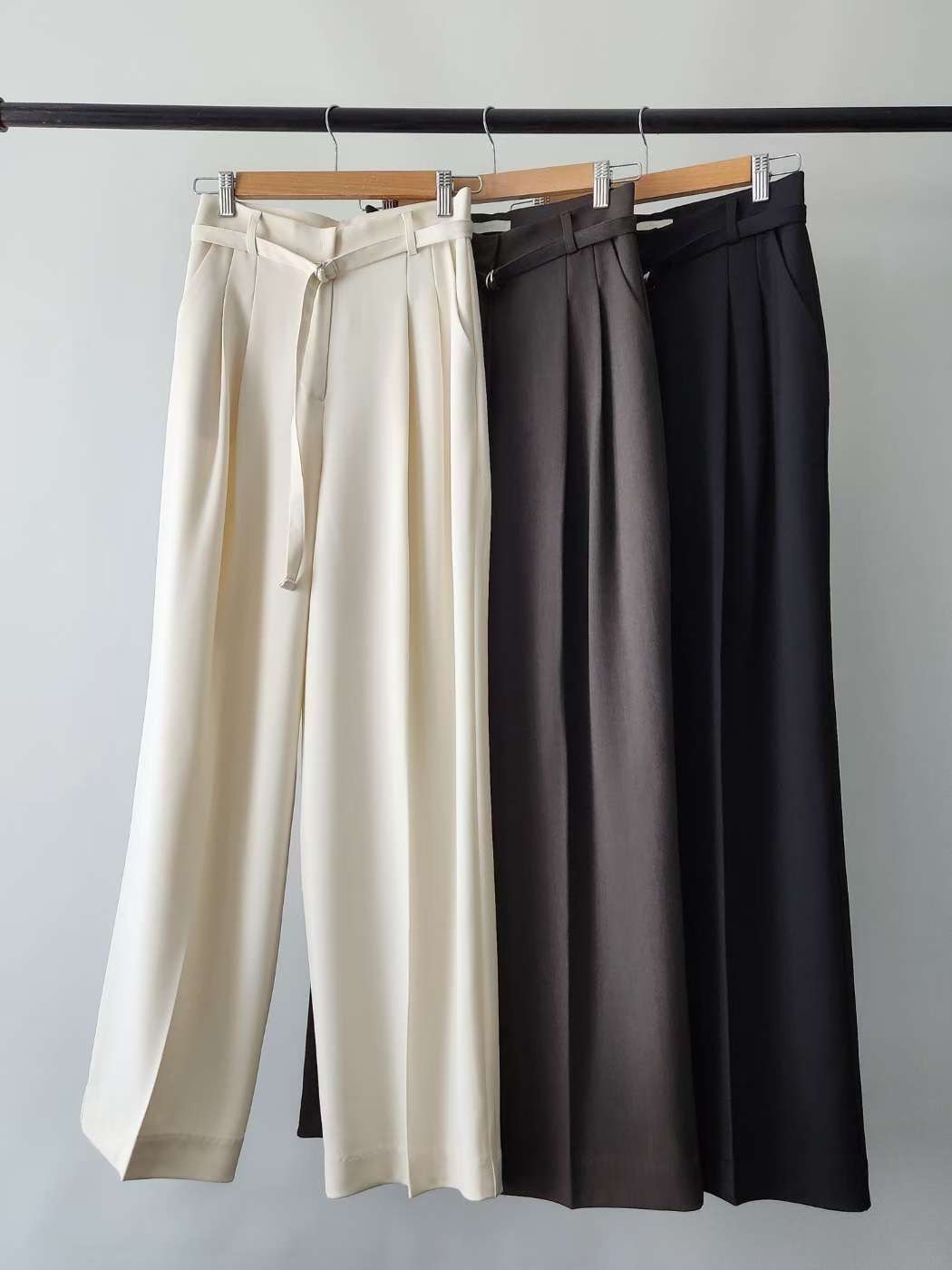 IVORY東大門㊣直郵女裝新品休閑真品人氣25秋冬時尚熱賣休閑褲IVORY休閑褲圖色3左三色