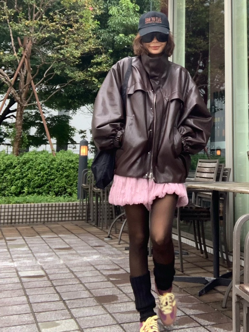 PARIS MATCH韓國代購㊣女裝新款真品時尚人氣休閑職業夾克PARIS MATCH夾克圖色2