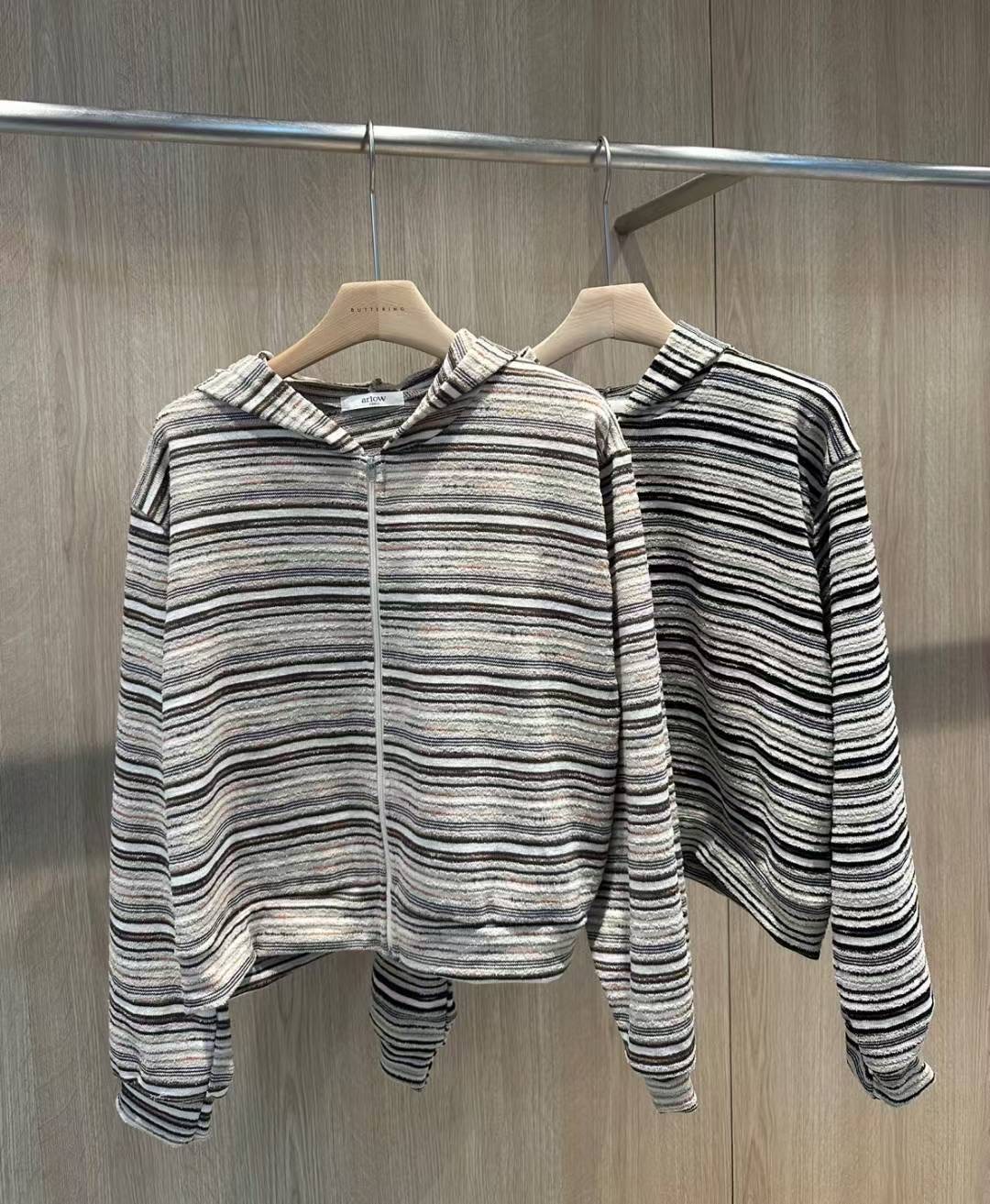 ARLOW東大門㊣代購女裝新品真品職業熱賣25秋冬人氣休閑夾克ARLOW夾克圖色2左二色