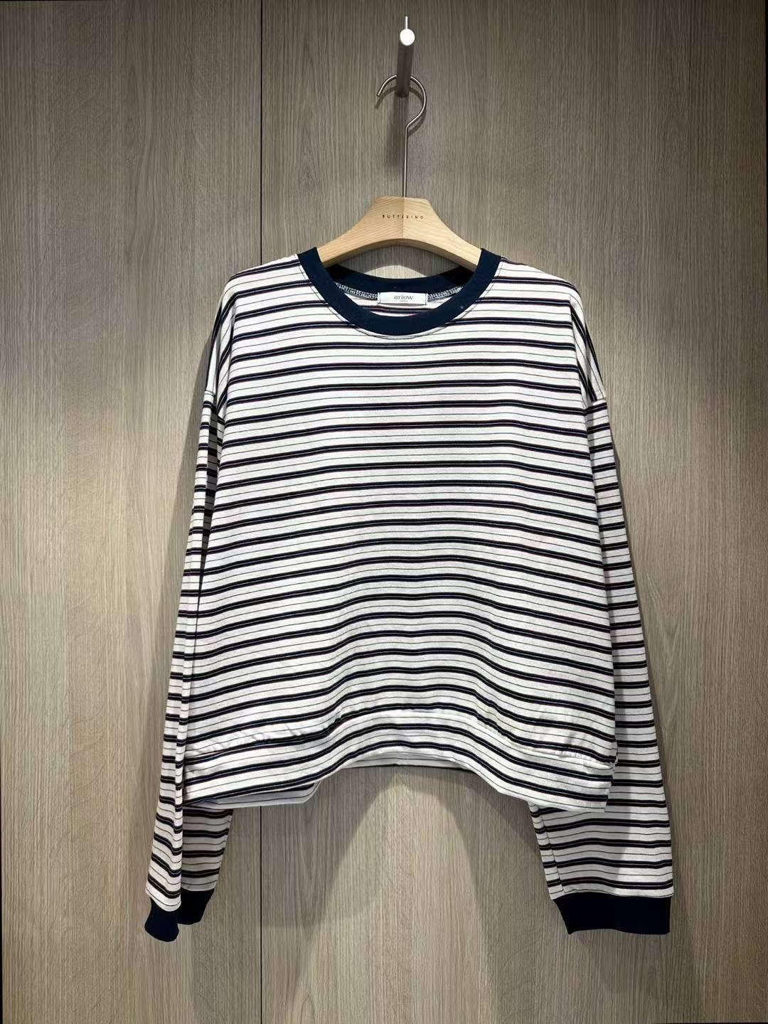 ARLOW東大門㊣代購女士新品真品推薦職業休閑時尚熱賣長袖T恤ARLOW長袖T恤