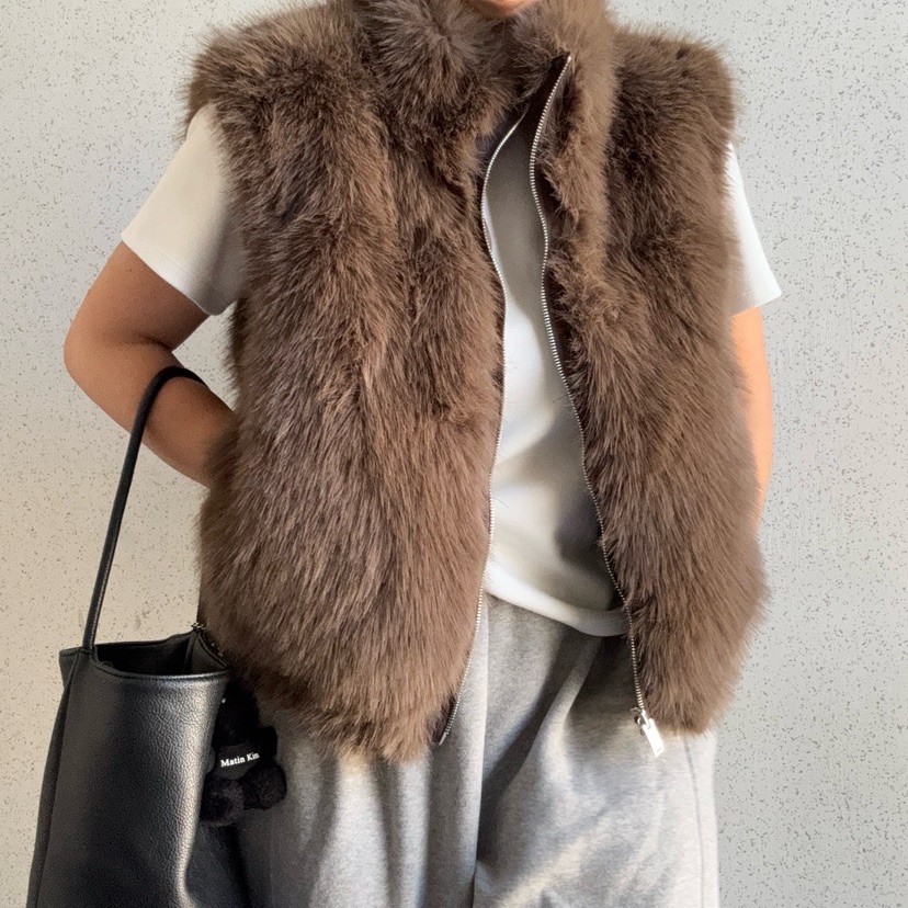 I BLLE韓國直郵㊣女士新款熱賣職業休閑真品推薦馬甲里外穿I BLLE馬甲