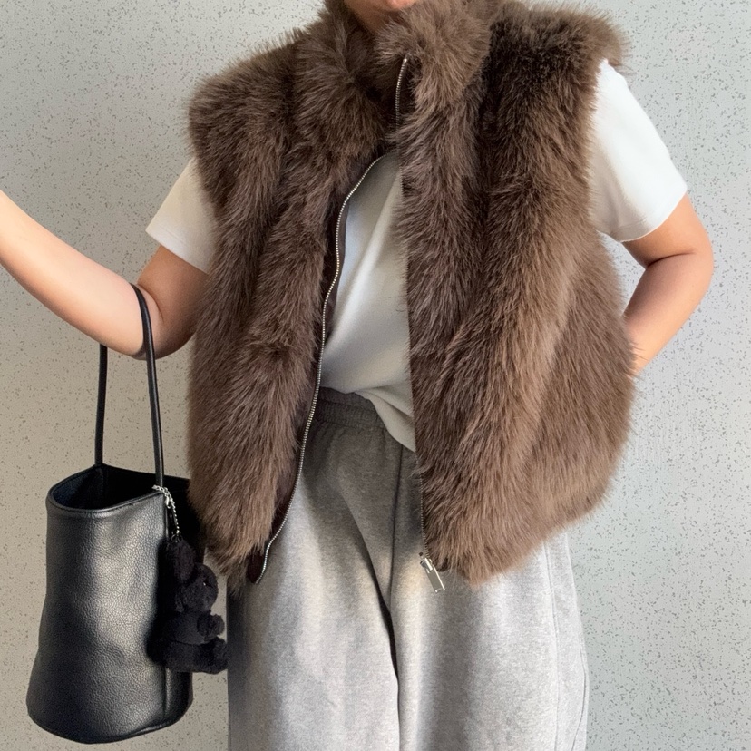 I BLLE韓國直郵㊣女士新款熱賣職業休閑真品推薦馬甲里外穿I BLLE馬甲