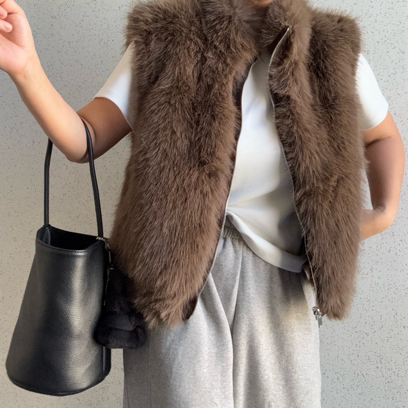 I BLLE韓國直郵㊣女士新款熱賣職業休閑真品推薦馬甲里外穿I BLLE馬甲