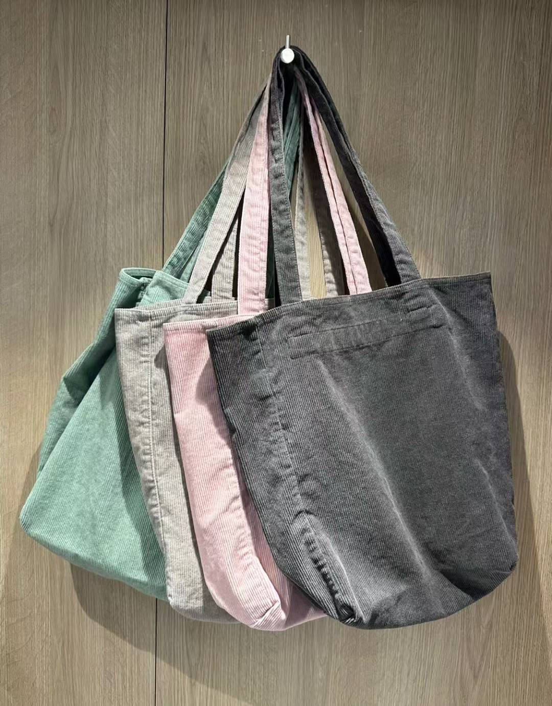 ARLOW東大門㊣直郵女士新款真品職業時尚單肩斜跨包燈芯絨豬皮ARLOW單肩/斜跨包圖色2左二色