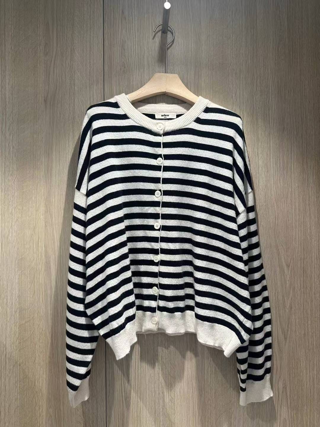 ARLOW韓國直郵㊣女士新品推薦休閑25秋冬職業真品人氣針織衫ARLOW針織衫