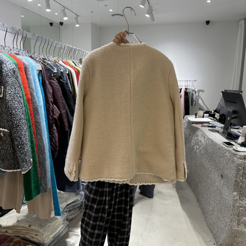 NEROLI 36東大門㊣實拍女裝新品時尚休閑25秋冬真品夾克復古NEROLI 36夾克