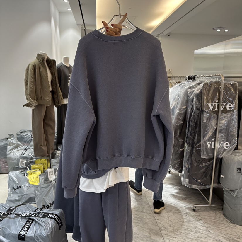 NEROLI 36韓國直郵㊣女士新品熱賣職業推薦時尚衛衣加絨刺繡NEROLI 36衛衣