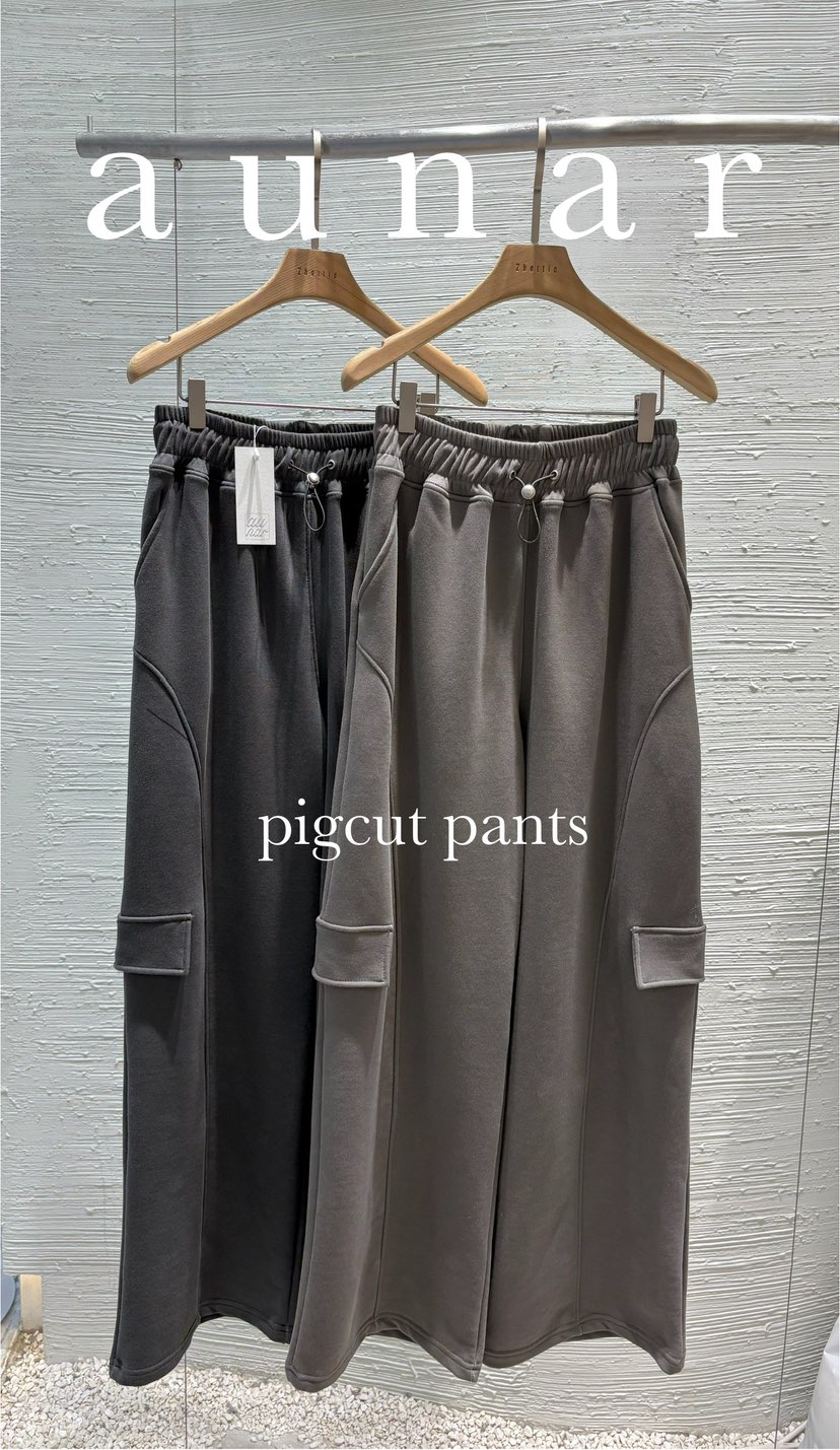 2BOTTLE韓國代購㊣女士新款時尚真品熱賣人氣推薦25秋冬休閑褲2BOTTLE休閑褲