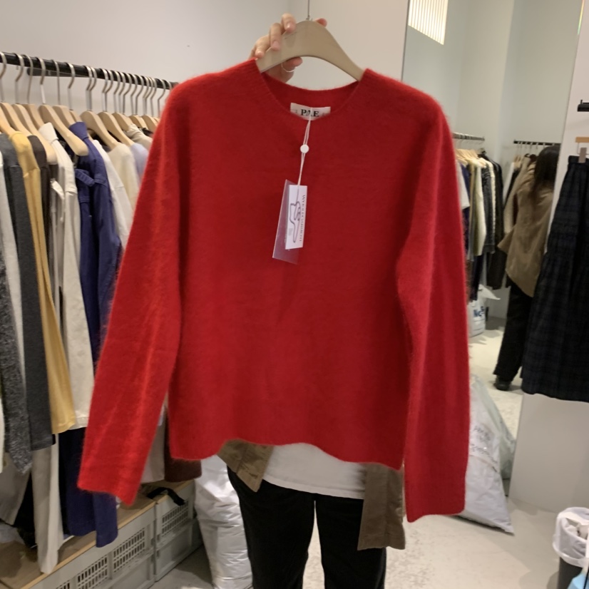 PLATE韓國直郵㊣女士新品時尚休閑真品人氣職業25秋冬針織衫羊絨PLATE針織衫