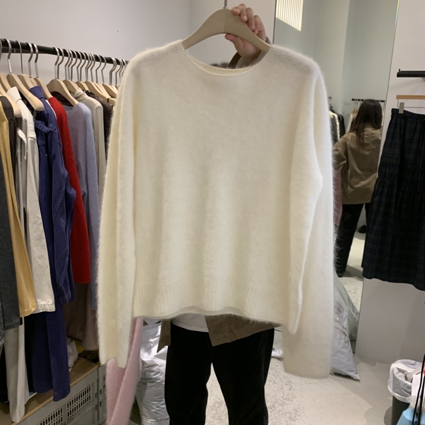 PLATE韓國直郵㊣女士新品時尚休閑真品人氣職業25秋冬針織衫羊絨PLATE針織衫圖色2