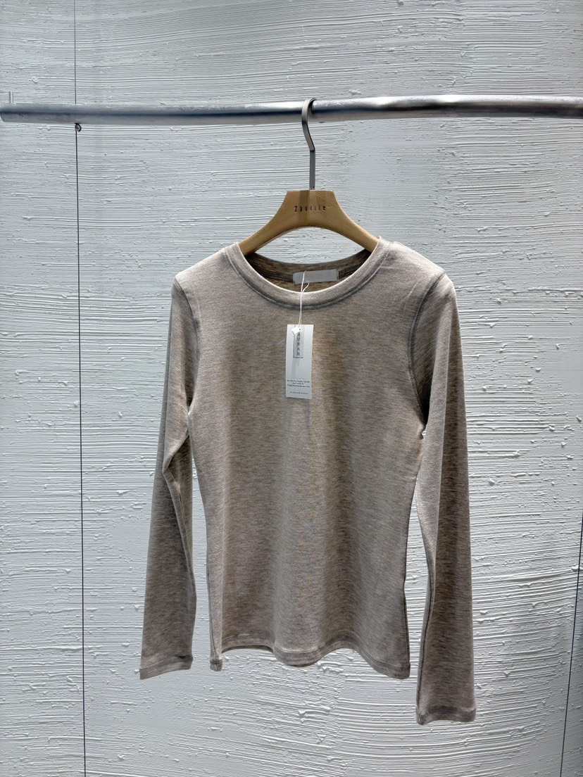 2BOTTLE東大門㊣直郵女裝新品職業休閑時尚真品推薦長袖T恤2BOTTLE長袖T恤圖色5