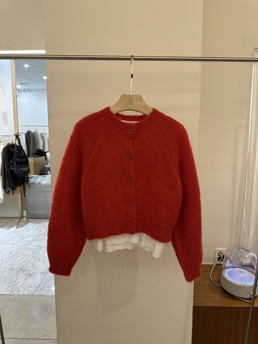 BPLAN韓國代購㊣女士新款真品休閑人氣25秋冬針織衫不含內搭開衫BPLAN針織衫圖色2