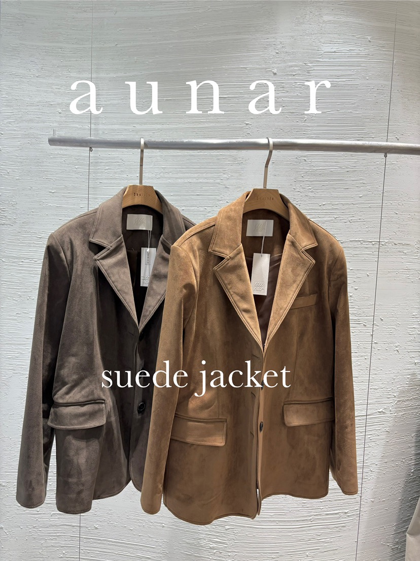 2BOTTLE韓國直郵㊣女裝新款時尚休閑25秋冬真品推薦夾克絨面革2BOTTLE夾克