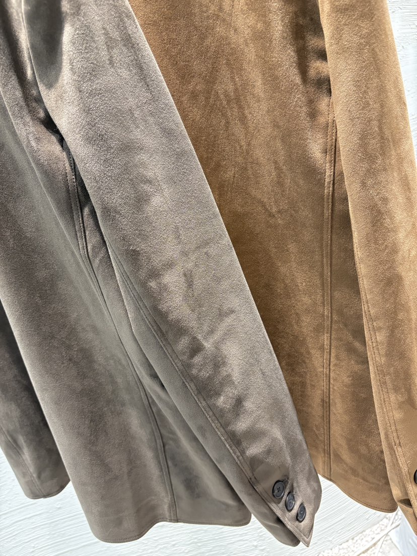 2BOTTLE韓國直郵㊣女裝新款時尚休閑25秋冬真品推薦夾克絨面革2BOTTLE夾克