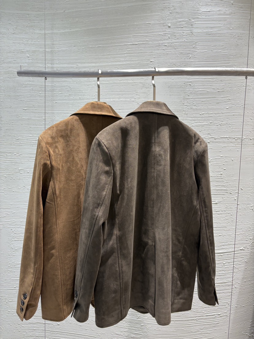 2BOTTLE韓國直郵㊣女裝新款時尚休閑25秋冬真品推薦夾克絨面革2BOTTLE夾克