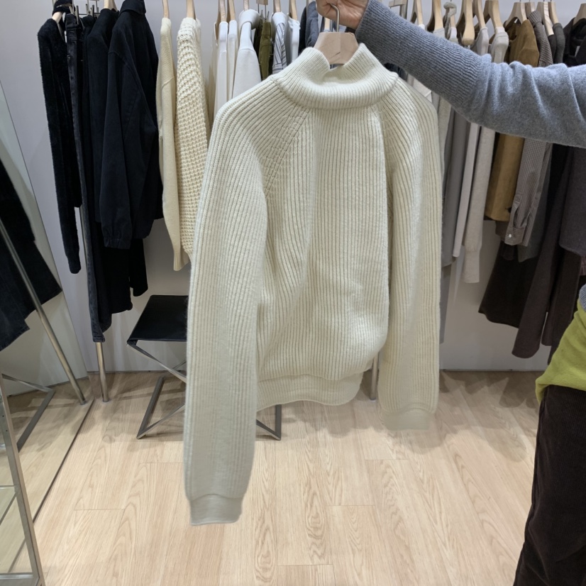 HAUS-A韓國直郵㊣女裝新品25秋冬熱賣人氣休閑職業針織衫拉鏈HAUS-A針織衫