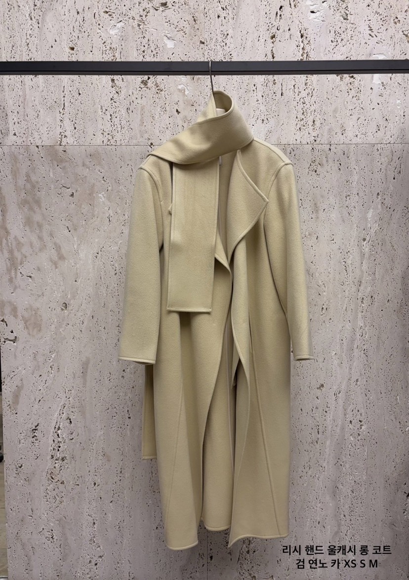 BLOSSOM東大門㊣實拍女裝新款真品人氣休閑中長款大衣手工羊毛BLOSSOM中長款大衣