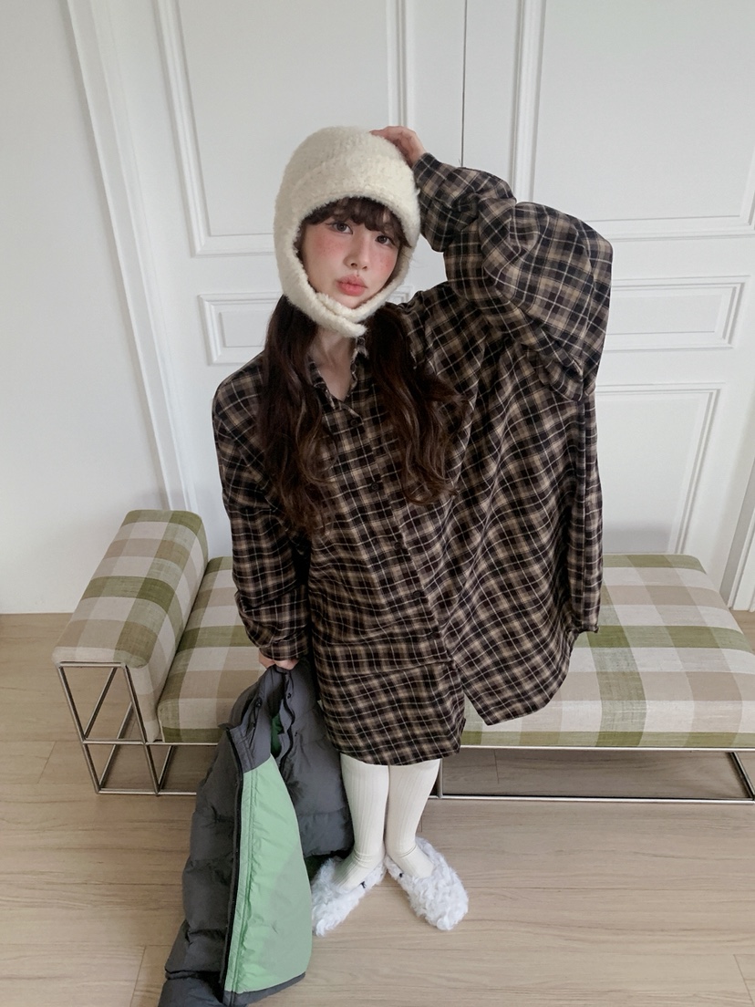 JKICHI韓國代購㊣女裝新品休閑真品25秋冬人氣推薦襯衫蕾絲衫JKICHI襯衫/蕾絲衫