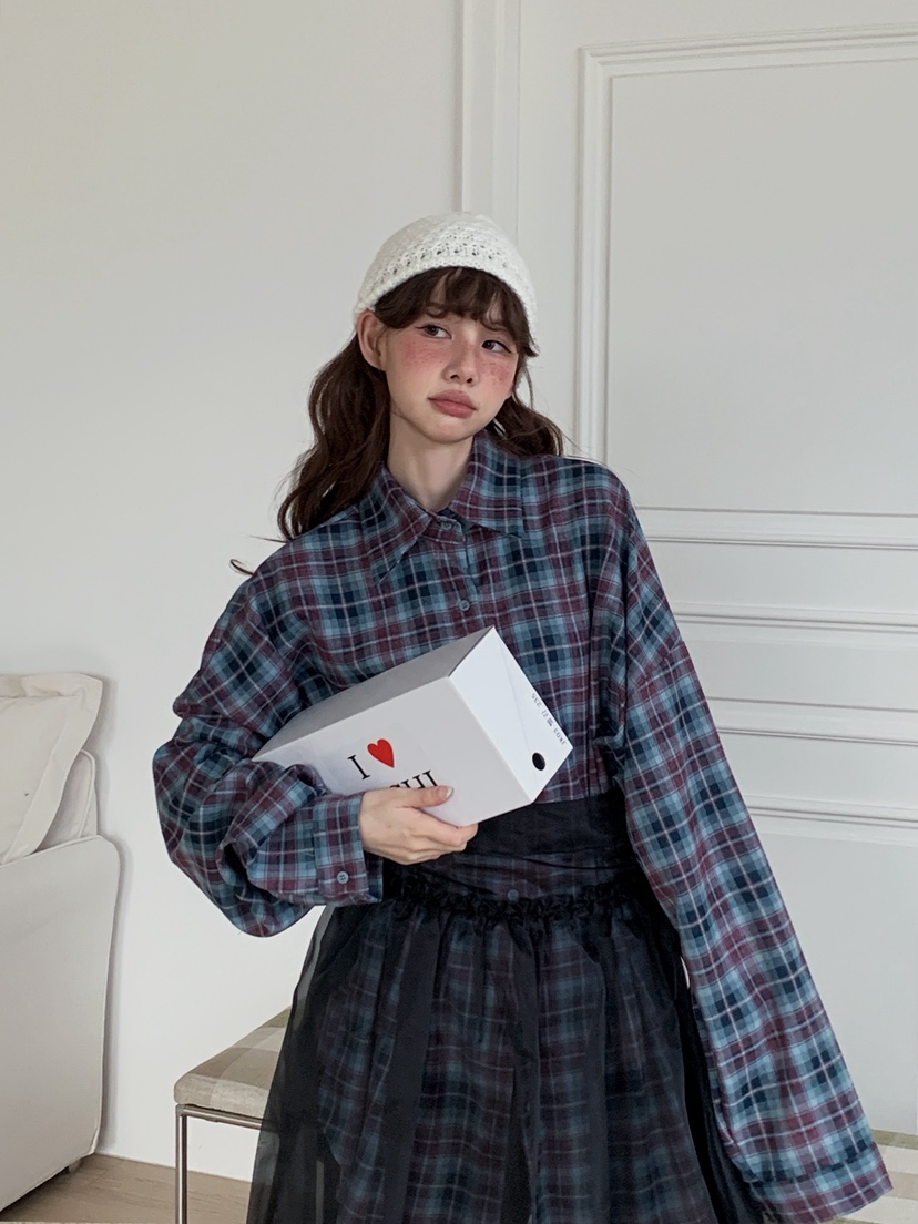 JKICHI韓國代購㊣女裝新品休閑真品25秋冬人氣推薦襯衫蕾絲衫JKICHI襯衫/蕾絲衫