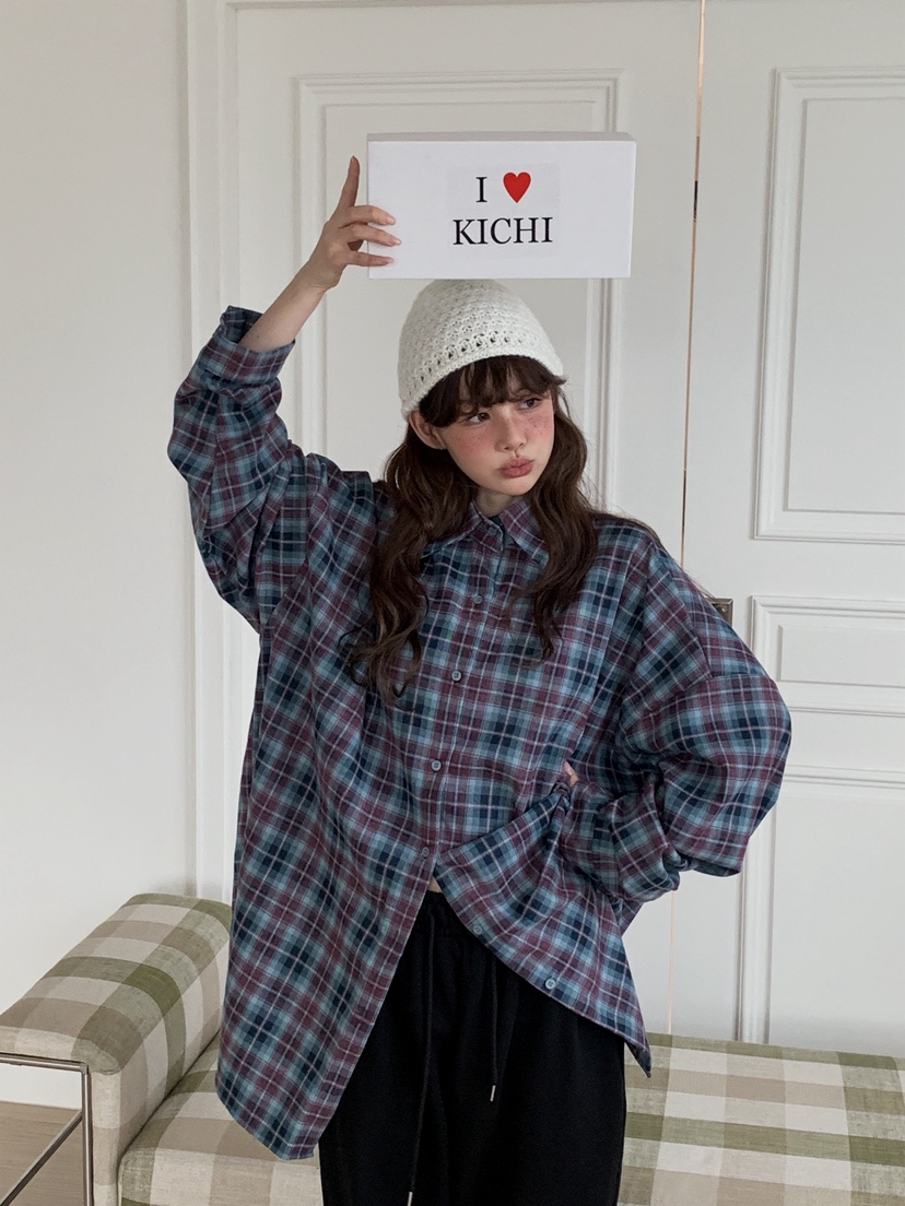 JKICHI韓國代購㊣女裝新品休閑真品25秋冬人氣推薦襯衫蕾絲衫JKICHI襯衫/蕾絲衫