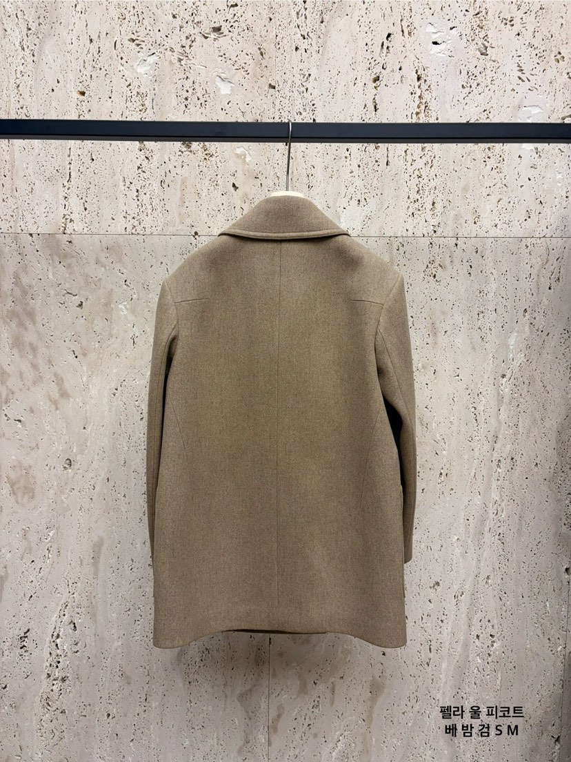 BLOSSOM韓國直郵㊣女裝新款25秋冬職業時尚休閑人氣短款大衣BLOSSOM短款大衣