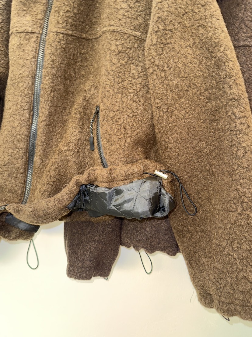 MOST OF ALL U東大門㊣代購女裝新品休閑熱賣夾克毛絨羊毛MOST OF ALL U夾克