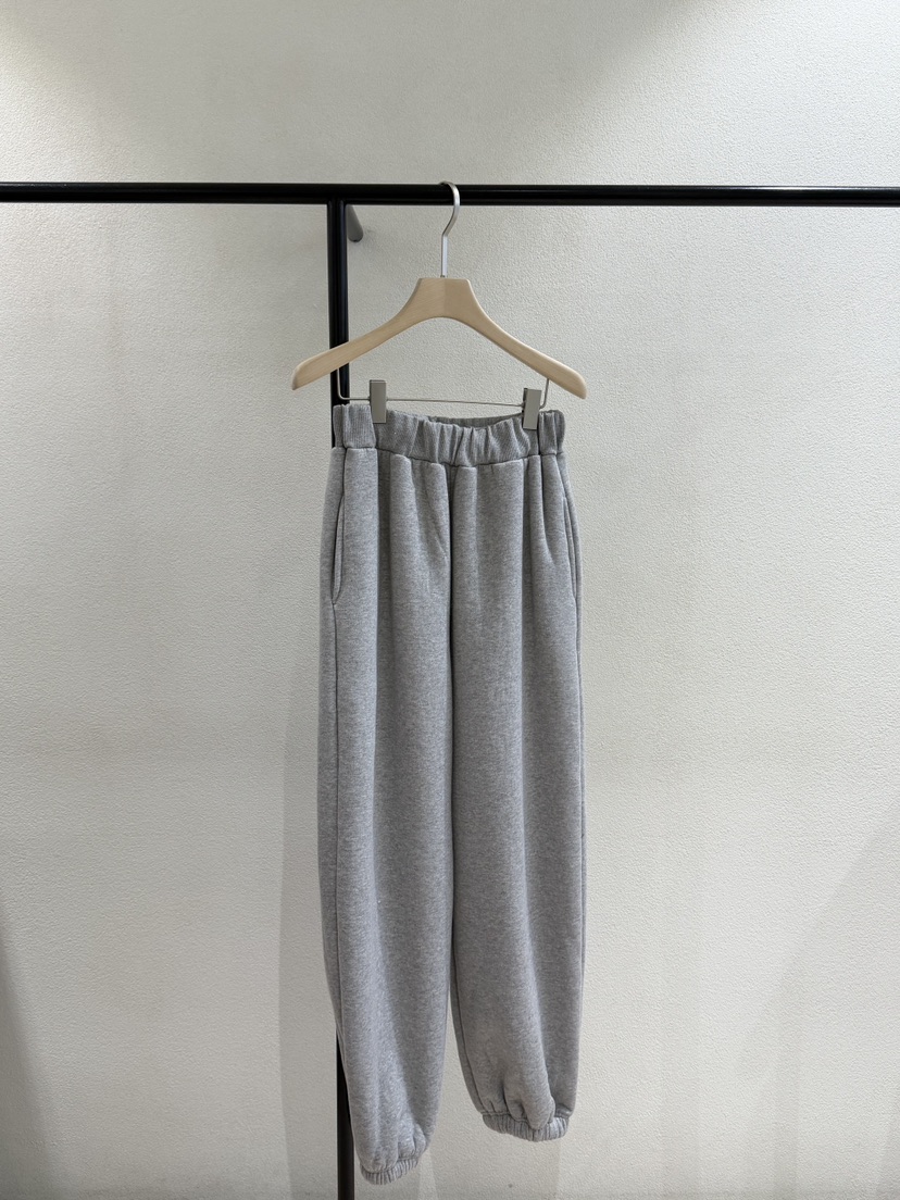 POSTMODERN韓國代購㊣女士新品人氣時尚熱賣25秋冬休閑褲加絨POSTMODERN休閑褲圖色1