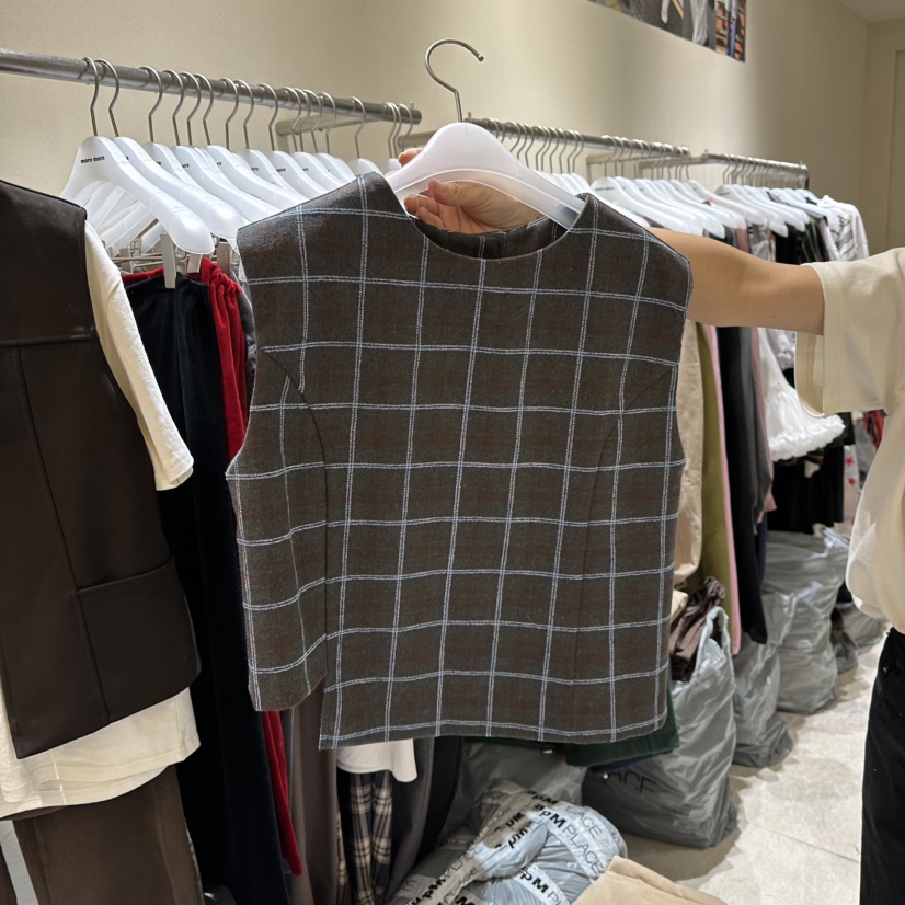 MOREMORE東大門㊣代購女士新款休閑熱賣真品職業馬甲不含內搭more more馬甲