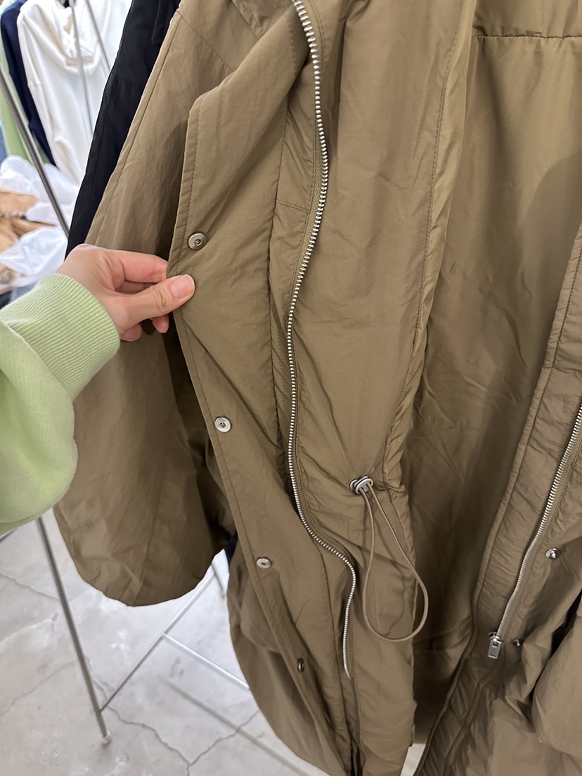 BPLAN東大門㊣直郵女士新品時尚休閑25秋冬熱賣職業長款羽絨服BPLAN長款羽絨服