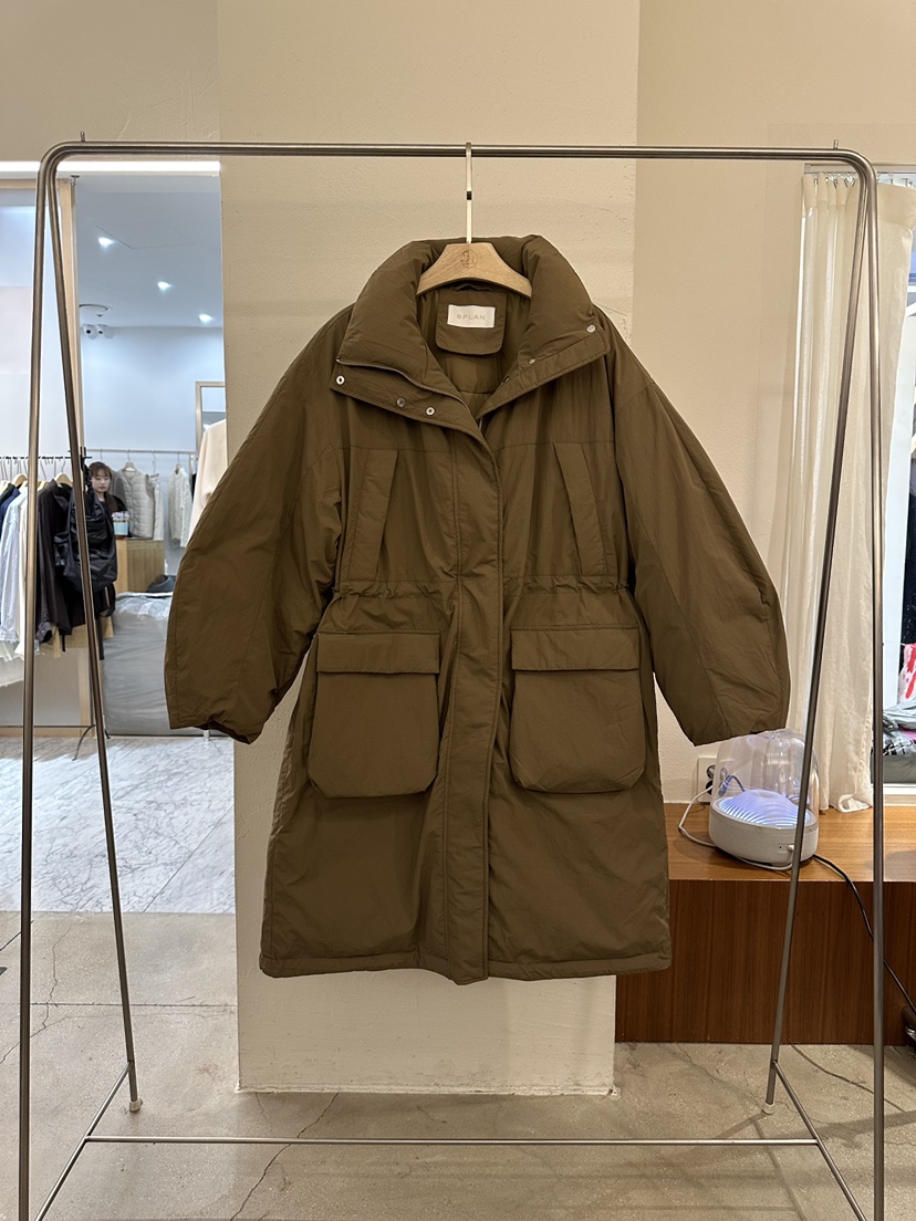 BPLAN東大門㊣直郵女士新品時尚休閑25秋冬熱賣職業長款羽絨服BPLAN長款羽絨服圖色1