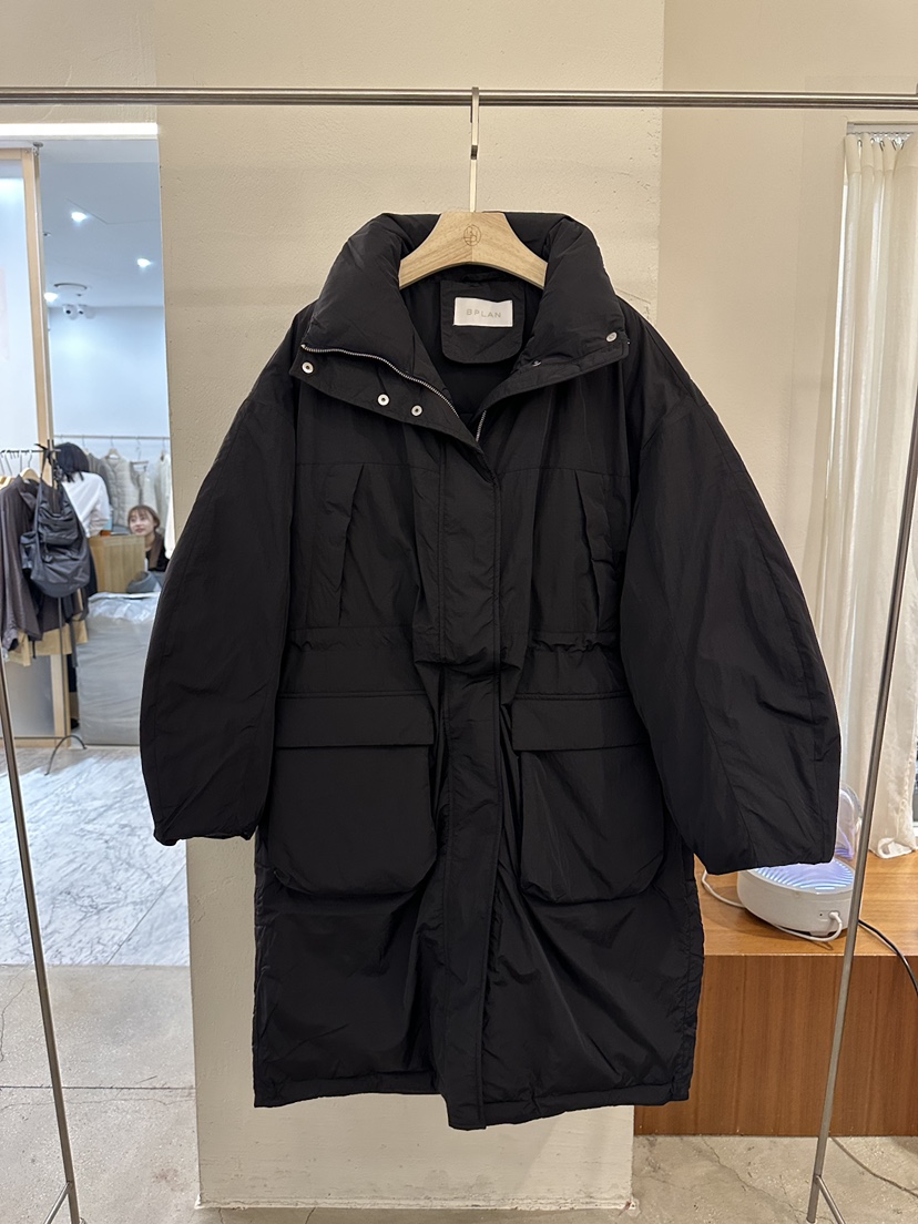 BPLAN東大門㊣直郵女士新品時尚休閑25秋冬熱賣職業長款羽絨服BPLAN長款羽絨服圖色2