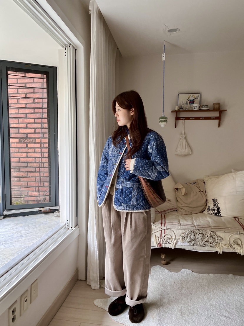 AT NOTE東大門㊣實拍女裝新品25秋冬熱賣人氣短款棉服絎縫AT NOTE短款棉服