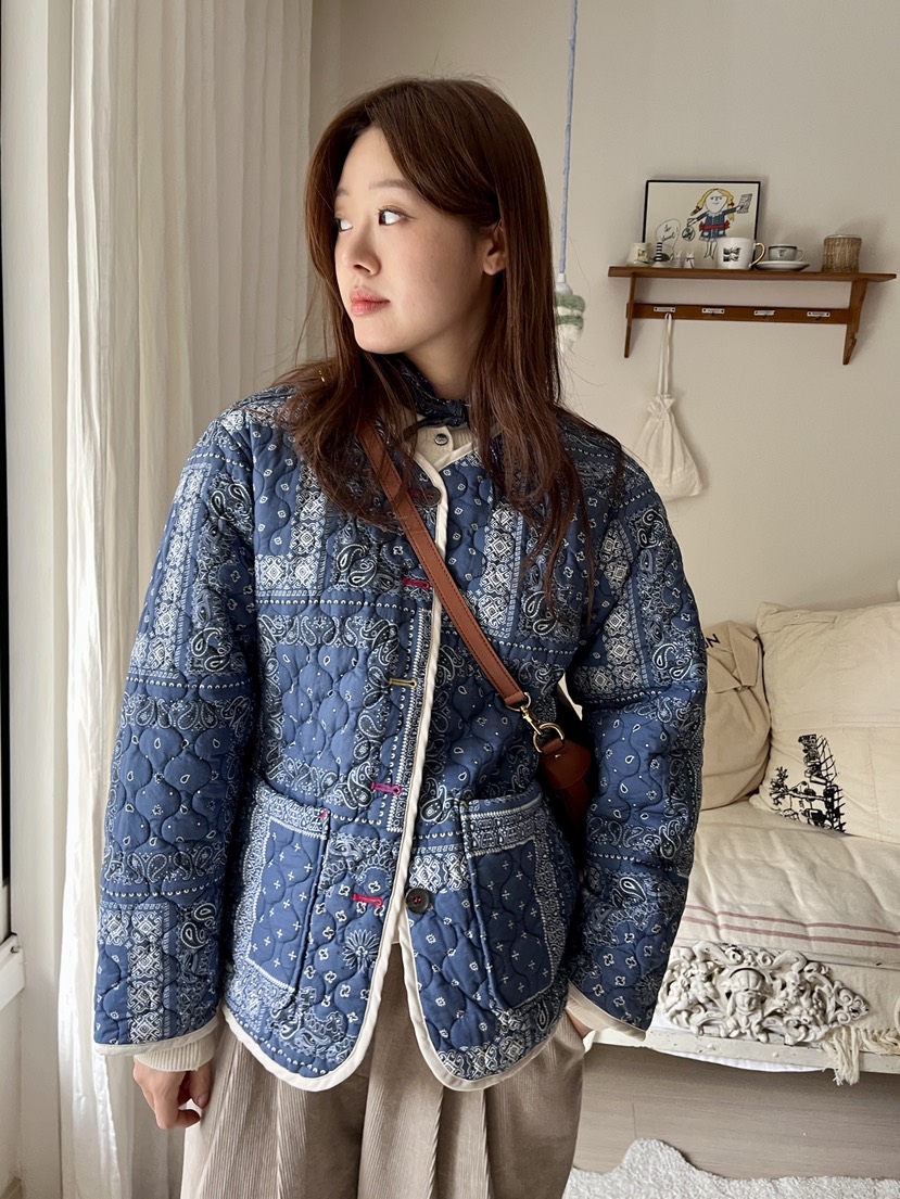 AT NOTE東大門㊣實拍女裝新品25秋冬熱賣人氣短款棉服絎縫AT NOTE短款棉服