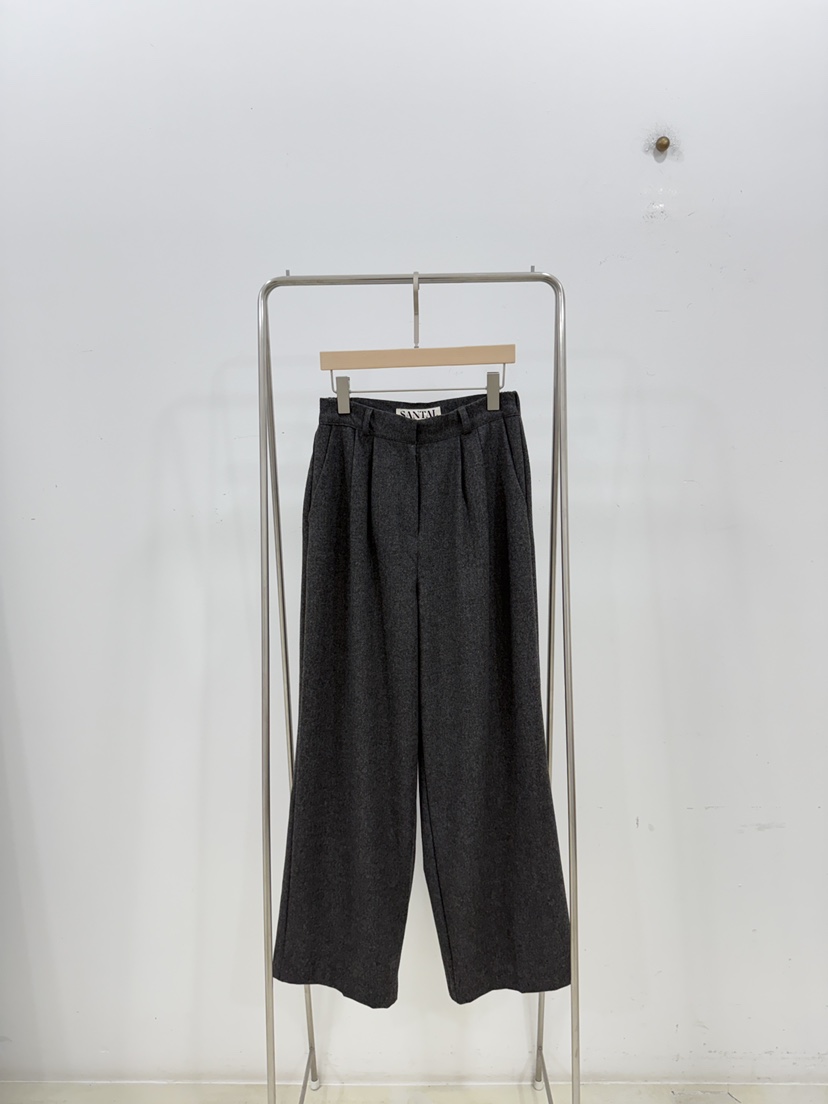 SANTAL韓國代購㊣女裝新款時尚真品休閑熱賣職業人氣休閑褲SANTAL休閑褲圖色2