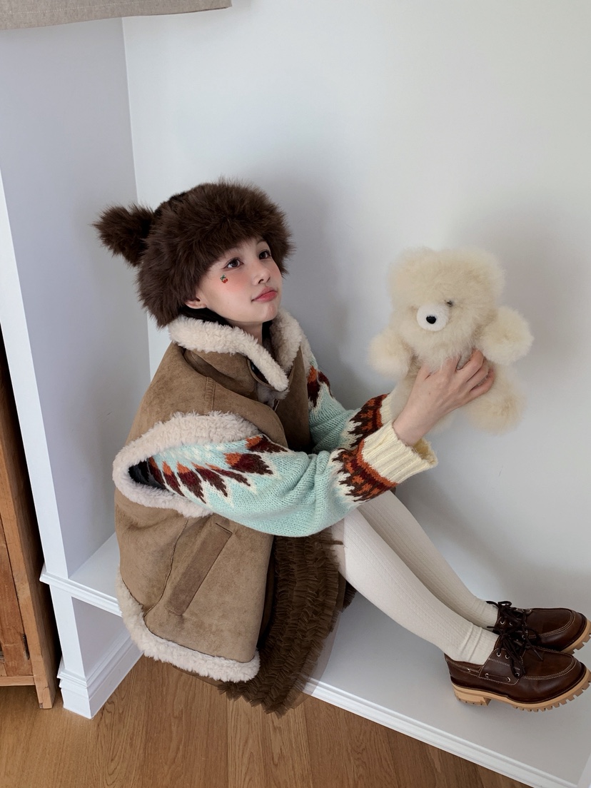 JKICHI韓國代購㊣女裝新品人氣休閑推薦真品25秋冬時尚馬甲JKICHI馬甲