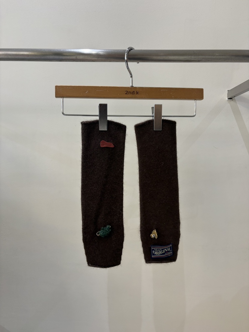 2ND K東大門㊣代購女士新款人氣25秋冬真品休閑推薦時尚手套2ND K手套圖色5棕色