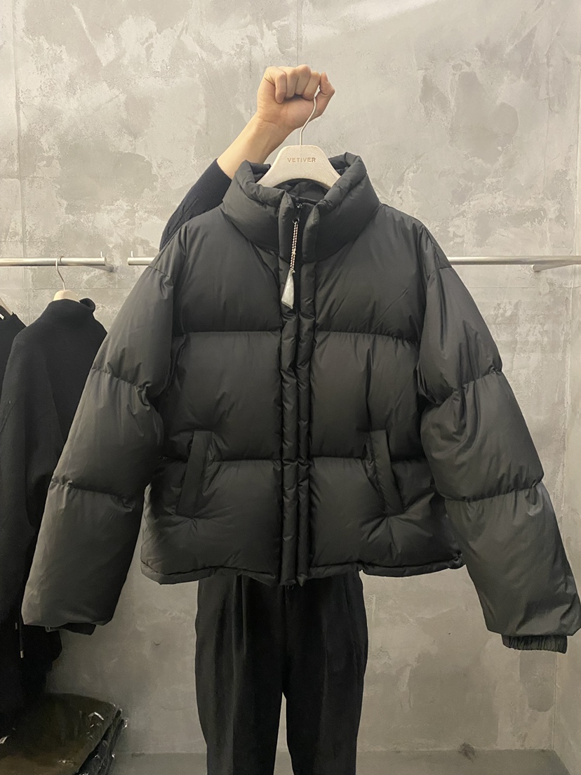 THE VETIVER-A東大門㊣代購女士新款推薦休閑短款棉服填充VETIVER短款棉服圖色2