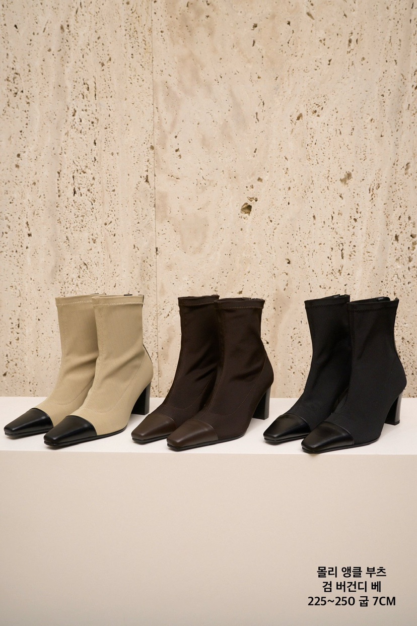 BLOSSOM韓國直郵㊣女裝新品25秋冬推薦職業熱賣時尚真品靴子BLOSSOM靴子