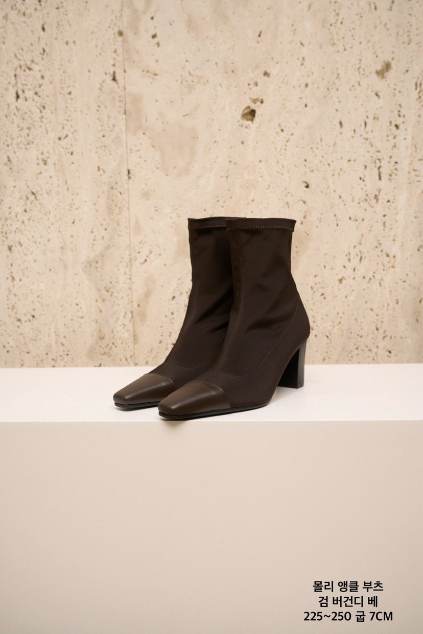 BLOSSOM韓國直郵㊣女裝新品25秋冬推薦職業熱賣時尚真品靴子BLOSSOM靴子圖色2