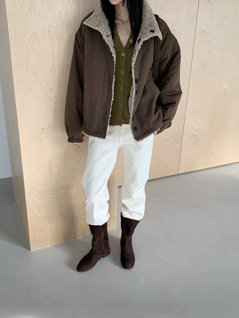 RIVER RAIN韓國代購㊣女士新款職業熱賣休閑25秋冬夾克里外穿RIVER RAIN夾克