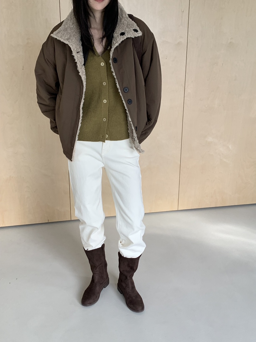 RIVER RAIN韓國代購㊣女士新款職業熱賣休閑25秋冬夾克里外穿RIVER RAIN夾克