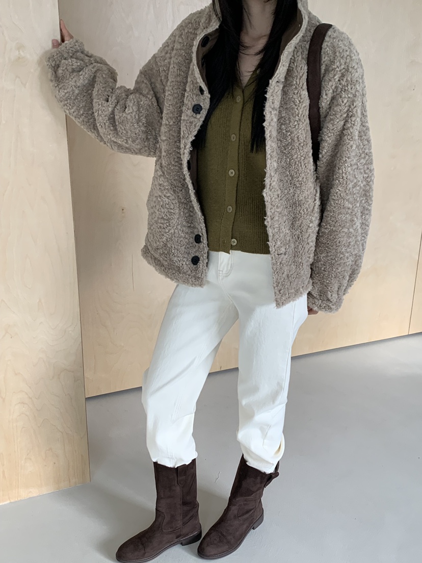 RIVER RAIN韓國代購㊣女士新款職業熱賣休閑25秋冬夾克里外穿RIVER RAIN夾克