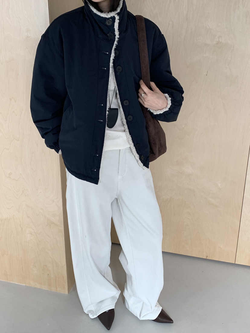 RIVER RAIN韓國代購㊣女士新款職業熱賣休閑25秋冬夾克里外穿RIVER RAIN夾克