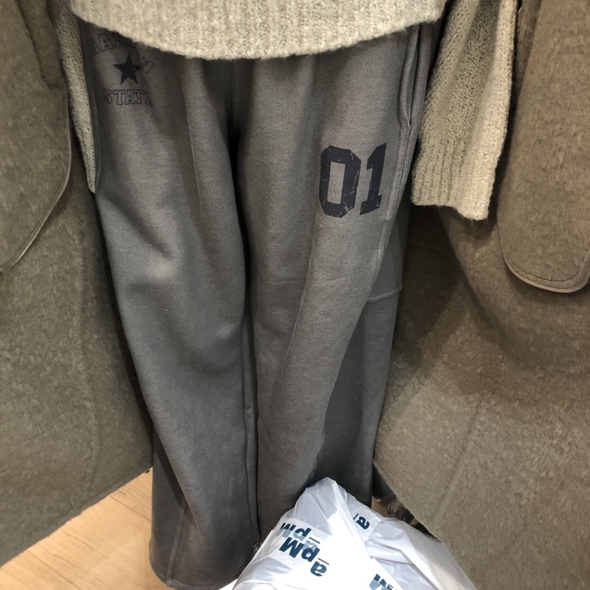 MEET ME東大門㊣直郵女裝新款真品25秋冬職業人氣休閑褲加絨MEET ME休閑褲圖色2