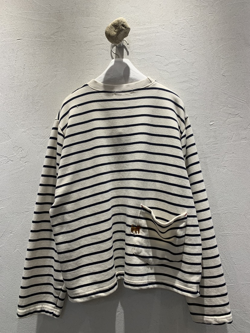 AT NOTE東大門㊣直郵女裝新品人氣真品25秋冬長袖T恤口袋刺繡AT NOTE長袖T恤