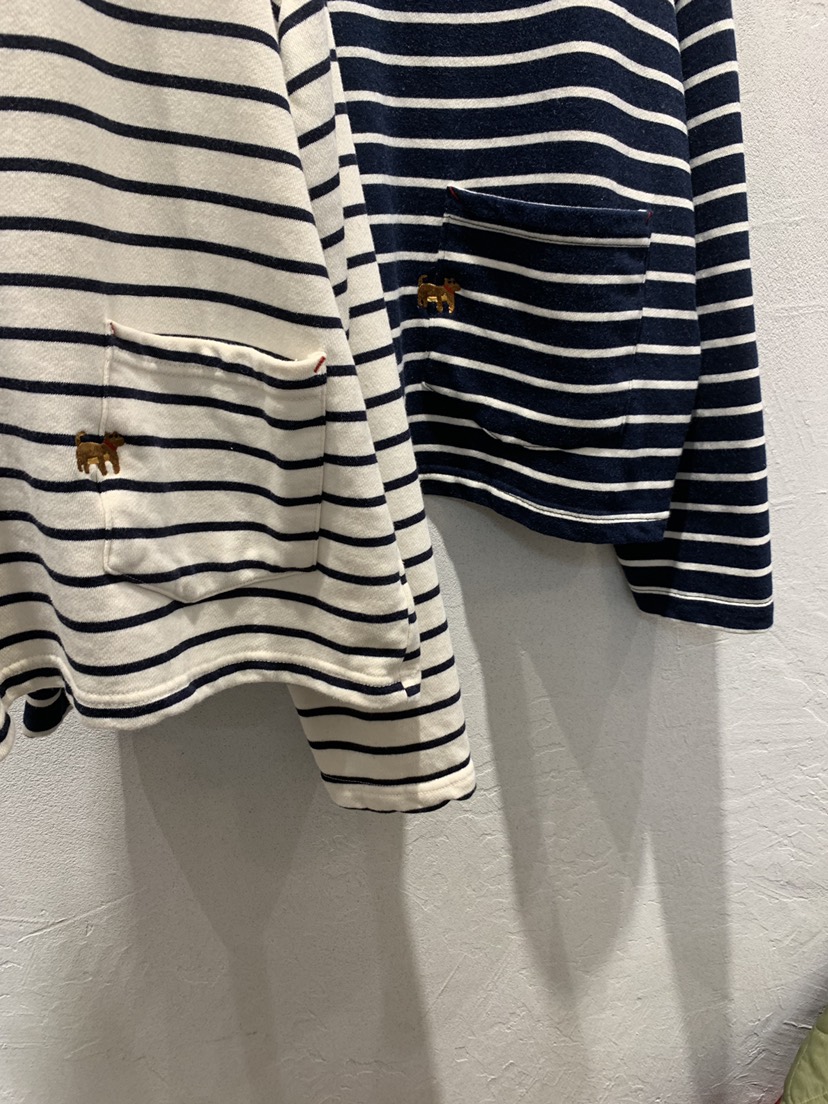 AT NOTE東大門㊣直郵女裝新品人氣真品25秋冬長袖T恤口袋刺繡AT NOTE長袖T恤