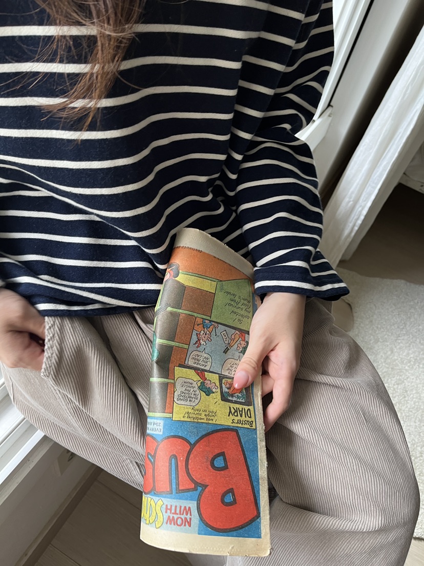 AT NOTE東大門㊣直郵女裝新品人氣真品25秋冬長袖T恤口袋刺繡AT NOTE長袖T恤