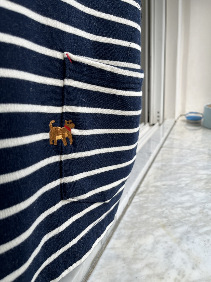 AT NOTE東大門㊣直郵女裝新品人氣真品25秋冬長袖T恤口袋刺繡AT NOTE長袖T恤