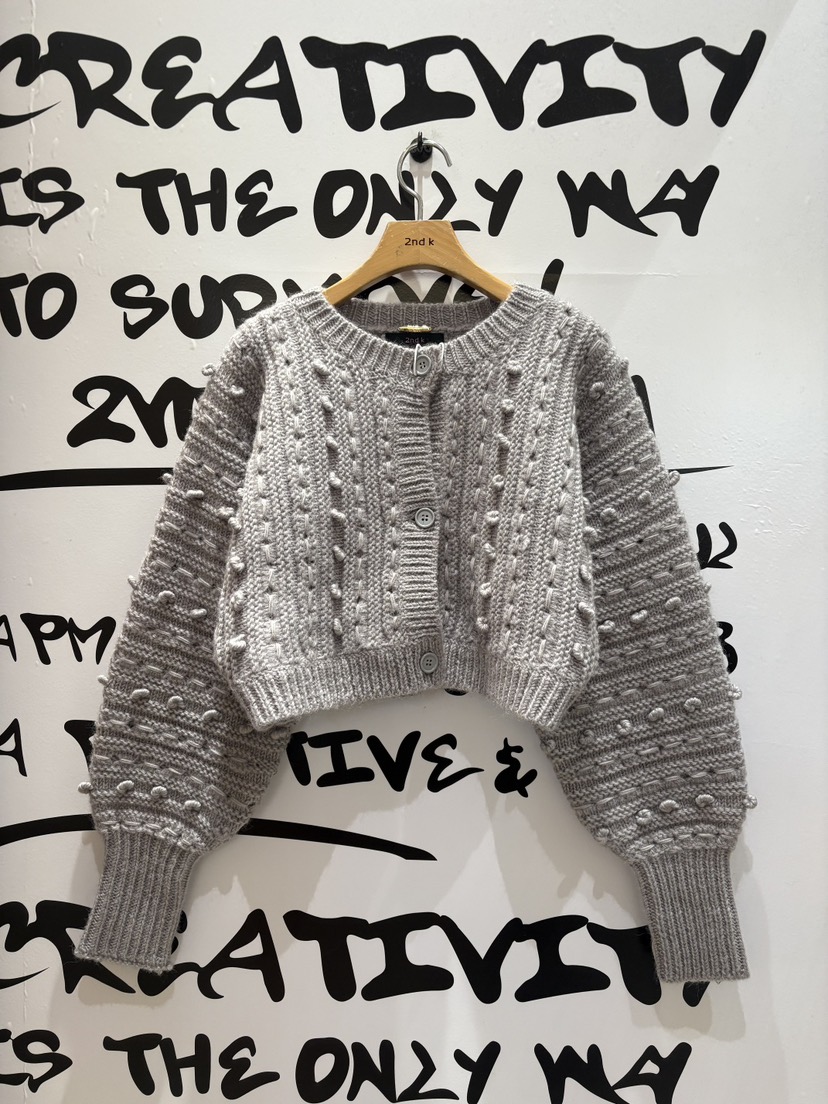 2ND K韓國直郵㊣女裝新品25秋冬人氣熱賣職業推薦針織衫開衫2ND K針織衫圖色2