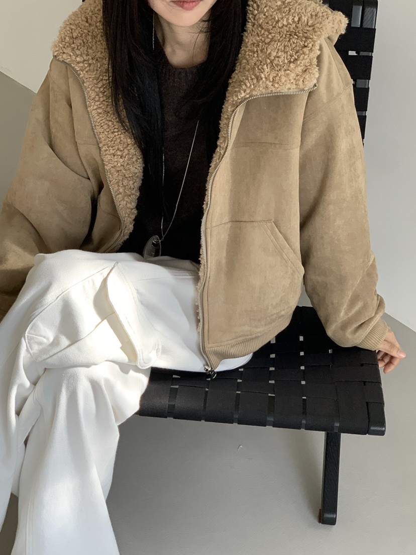 RIVER RAIN東大門㊣代購女裝新品休閑25秋冬職業夾克里外穿RIVER RAIN夾克